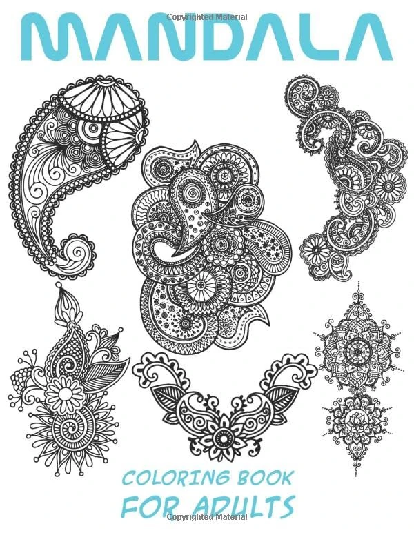 Mandala Coloring Book for Adults: Big Mandalas to Color for Creative And Relaxation