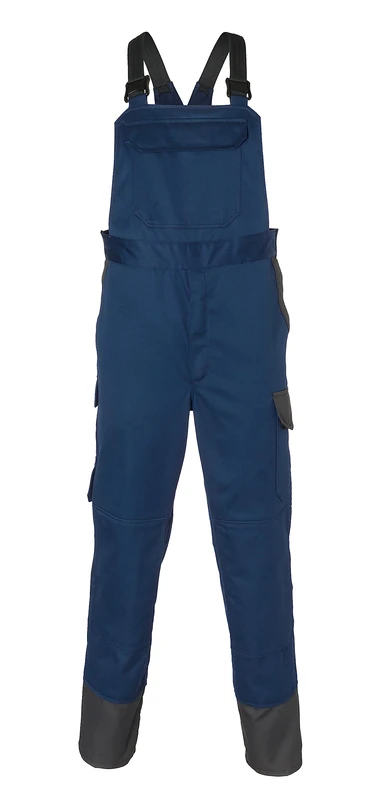 KUBLEER Workwear Women's Overalls - Dark Blue/Charcoal 66 cm