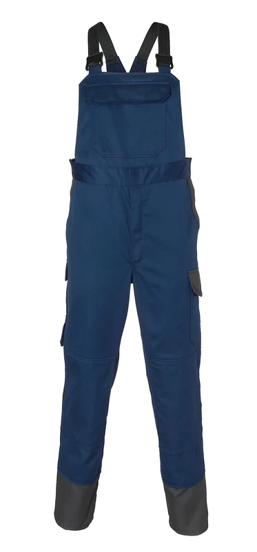 KÜBLER Workwear Women's Overalls, Dark Blue/Charcoal, 94