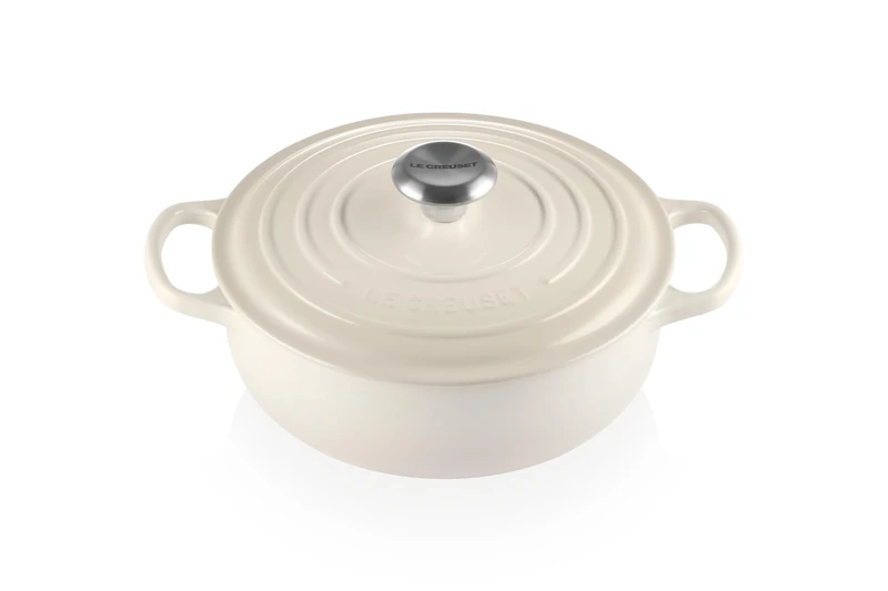 Le Creuset Enameled Cast Iron Signature Sauteuse 3.5 qt - Meringue