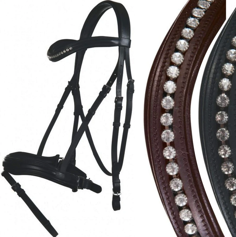 HKM Bea Snaffle Black Pony - Image 1