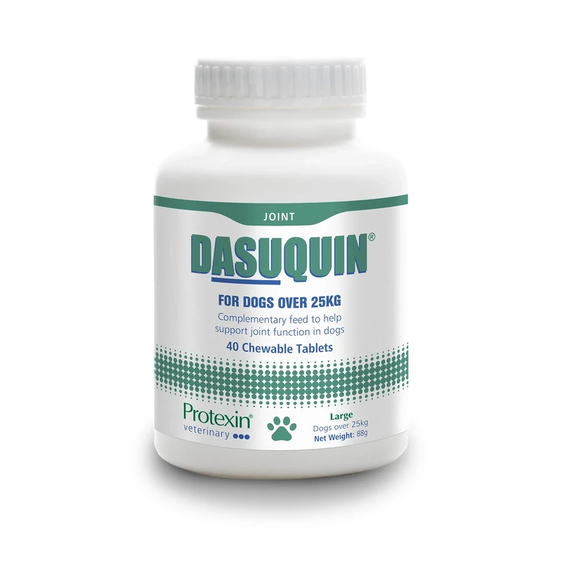 Protexin Veterinary Dasuquin Advanced Joint Supplement for Large Dogs, with ASU, Glucosamine HCl and Chondroitin for Joint Care and Support - 40 Chewable Tablets