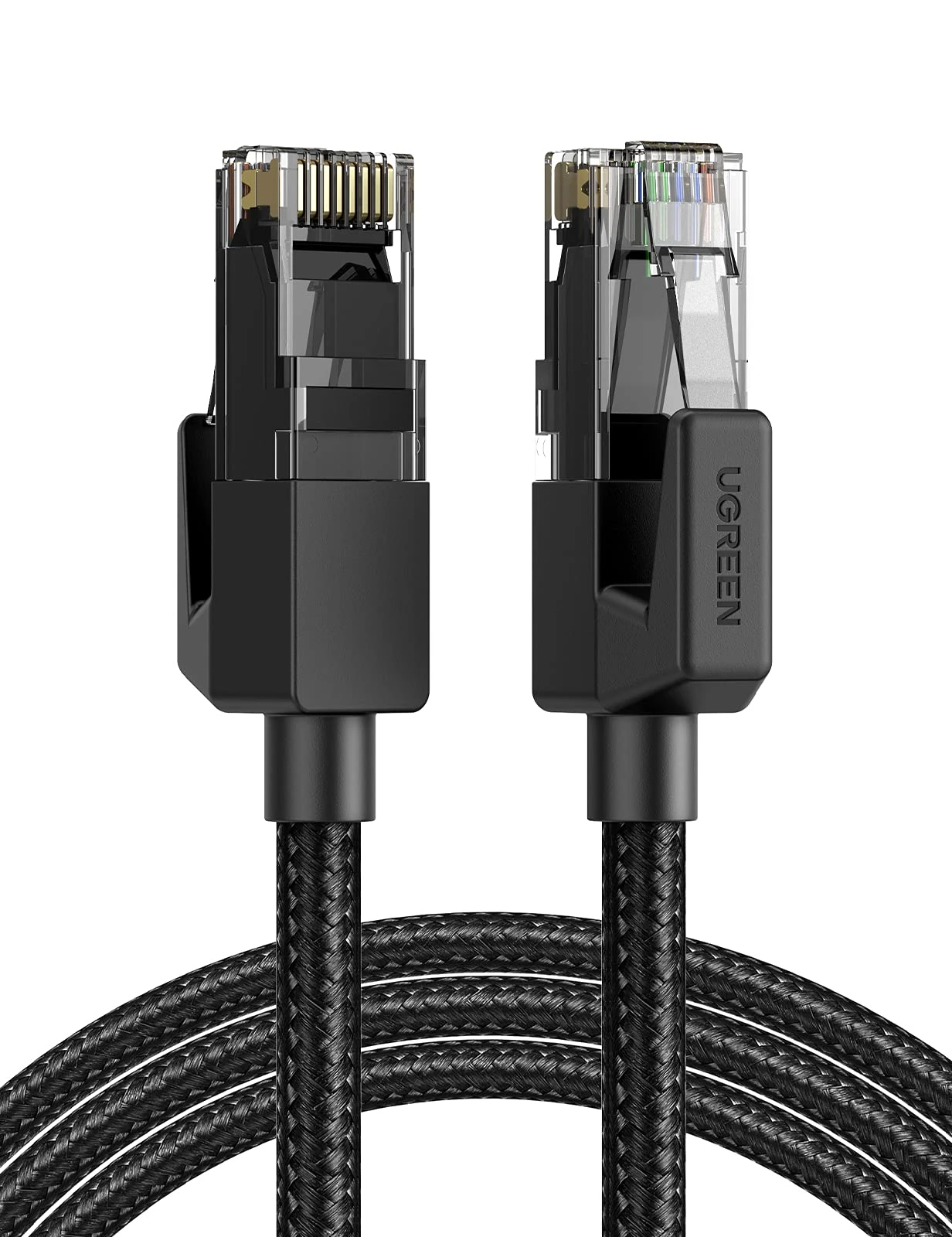 UGREEN Ethernet Cable 3M, High-Speed Gigabit Cat 6 Network Cable, POE 1000Mbps 250Mhz/s Braided Internet Cable RJ45 LAN Patch Cord Compatible with Router, Modem, Smart TV, PC & Laptop, PS5/PS4 Switch