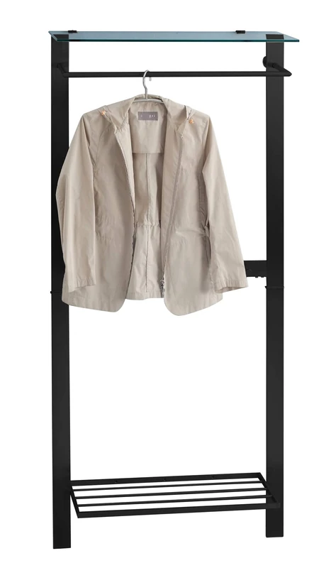 HomeTrends4You Wall Coat Rack, B/H/T= 80x190x33cm - Image 1
