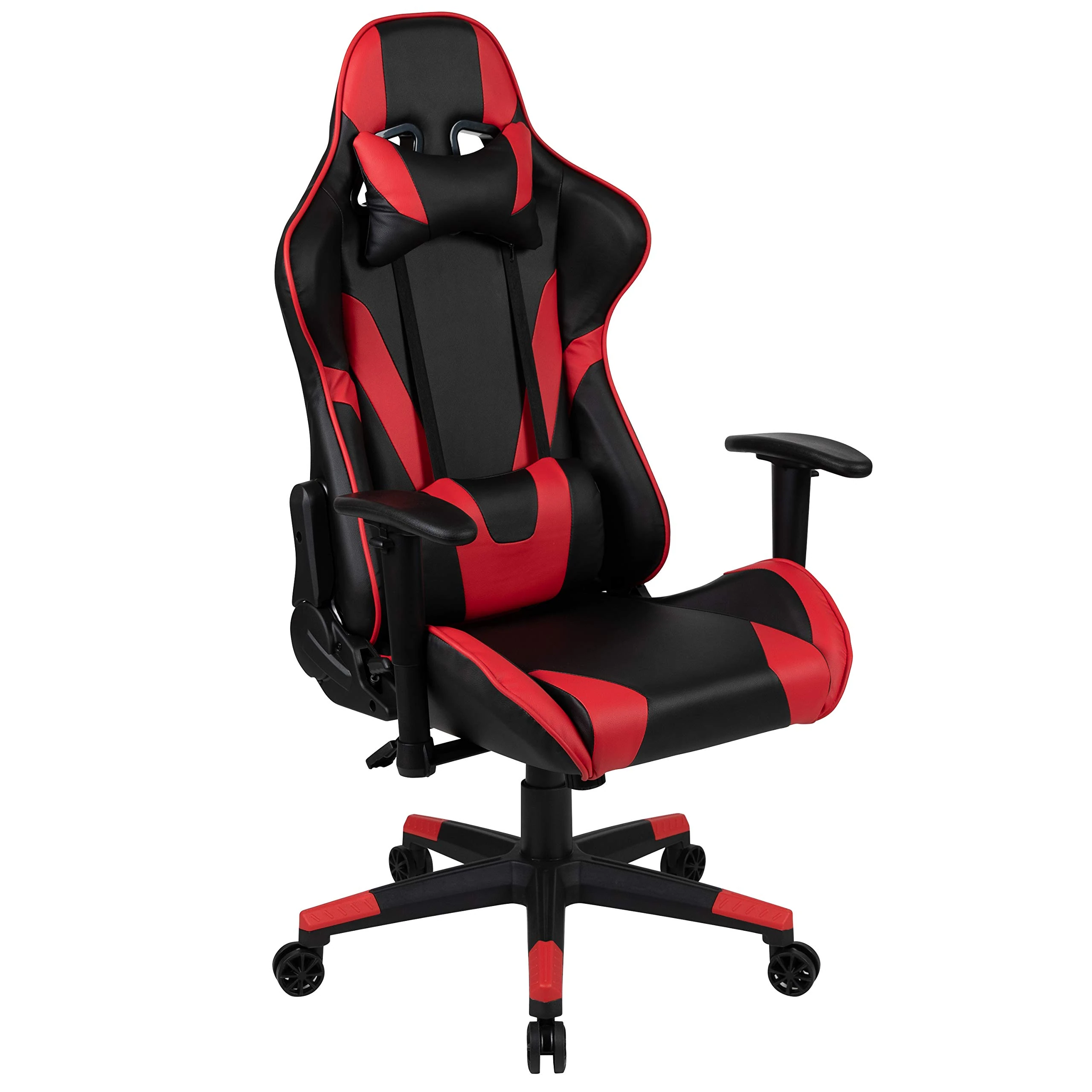Flash Furniture X20 Gaming Chair, Ergonomic Office Chair for PC and Gaming Setups, Adjustable Gamer Chair with Fully Reclining Back Support,116.84 x 73.66 x 129.54 cm