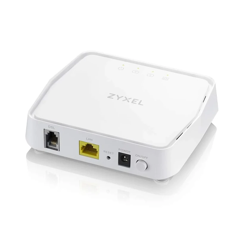 Zyxel VDSL2 DSL Bridge Modem Annex A | 17a Bonding (200Mpbs) and 35b Single Line (300Mbps) | Supervectoring, TR-069, TR-286 Melt | Remote Management, Opal Firmware [VMG4005-B50A]