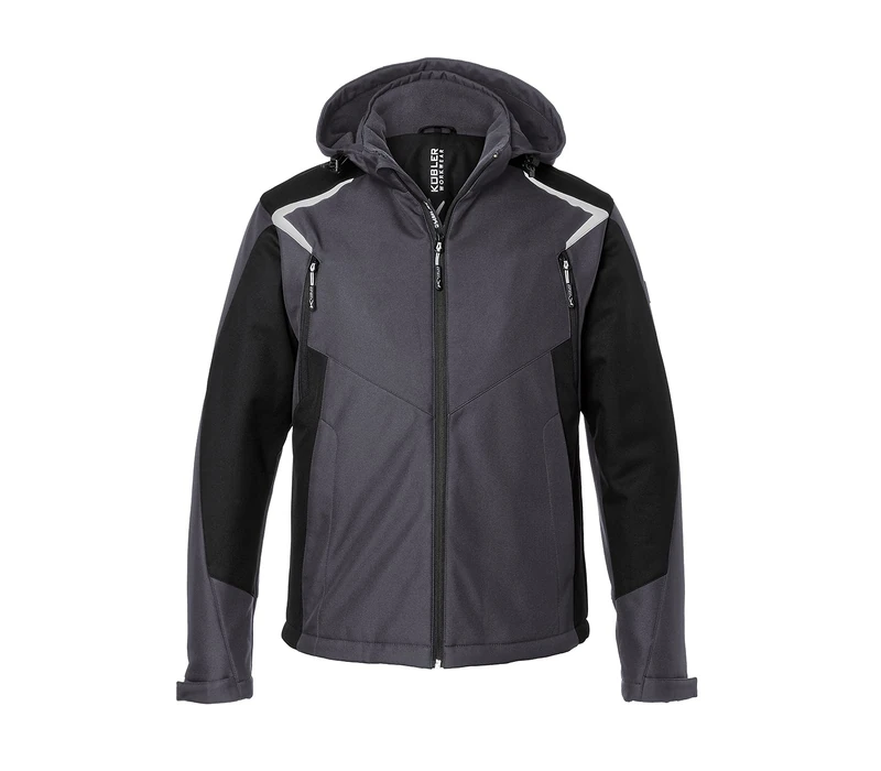 Paul H. Kübler Bekleidungswerk Men's Jacket, Anthracite/Black, XXXL