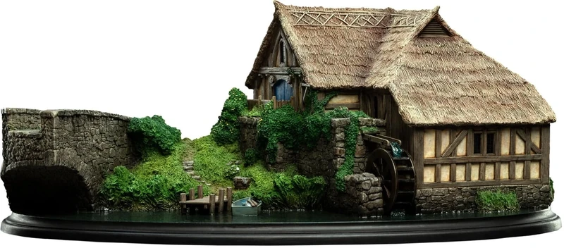 WETA Collectibles The Hobbit: An Unexpected Voyage Diorama Hobbiton Mill & Bridge 31 x 17 cm