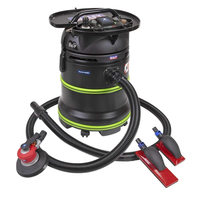 Sealey M Class Dust Free Sanding Kit with Air Palm Sander - DFSK01