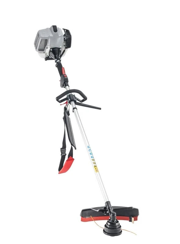 AL-KO Petrol Brush Cutter BC 400 L (41 cm Cutting Width Thread, 25 cm Cutting Width Blade, 1.25 kW Engine Power, 39.8 CCM Displacement, 2-Stroke Motor, Soft Grip, Includes Carrying Strap)