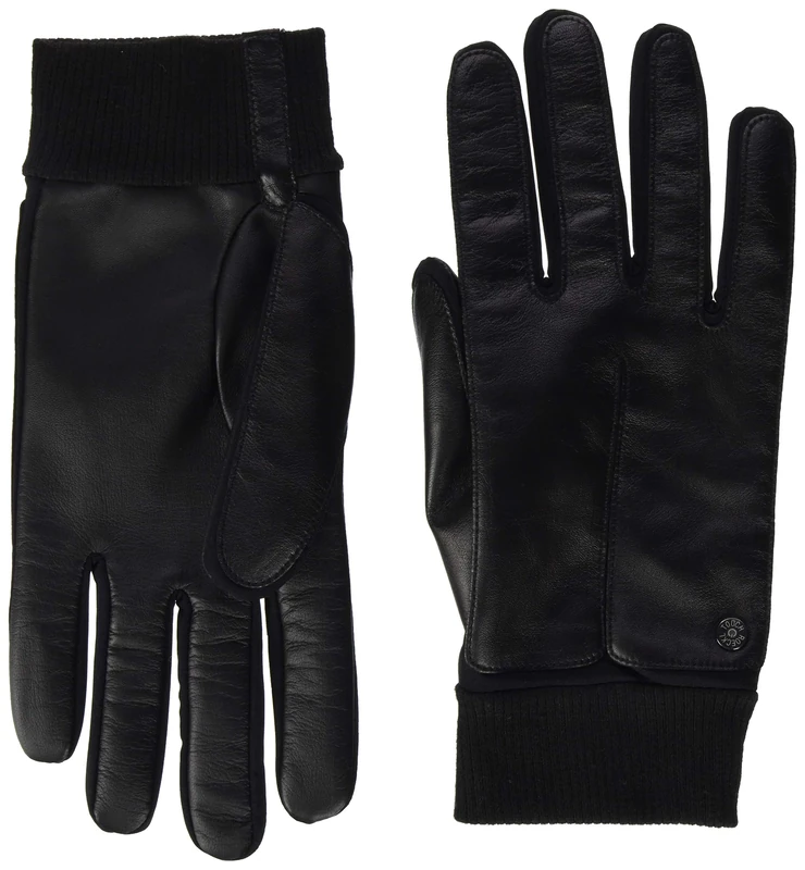 Roeckl Men's Kopenhagen Touch Gloves, Black, 7.5