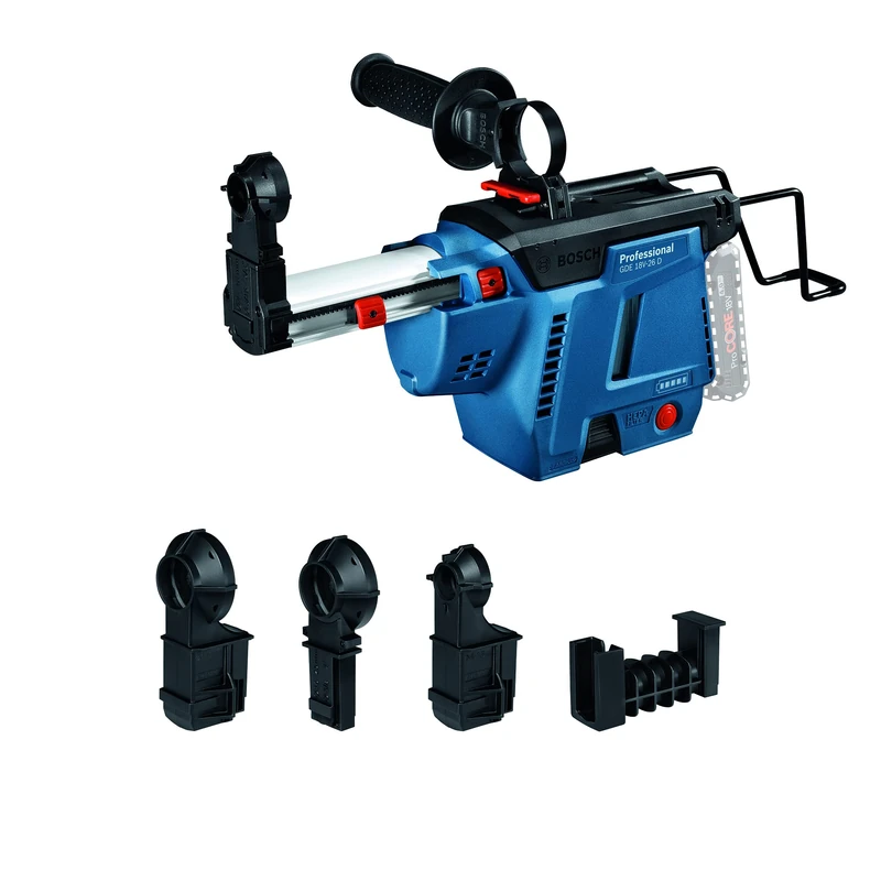 Bosch Professional 18V System Cordless Dust Extraction GDE 18V-26 D (compatible with the GBH 2-26/28 (F/L) and GBH 18V-26 D rotary hammers) - Image 1