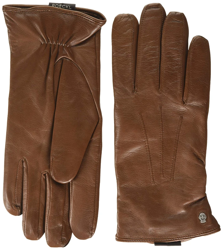 Roeckl Men's Riga Gloves, Saddlebrown, 7.5