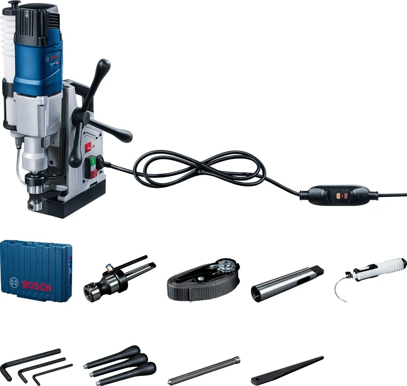 Bosch Professional GBM 50-2 Drill (1,200 W, max. Drill Diameter 50 mm, in case)