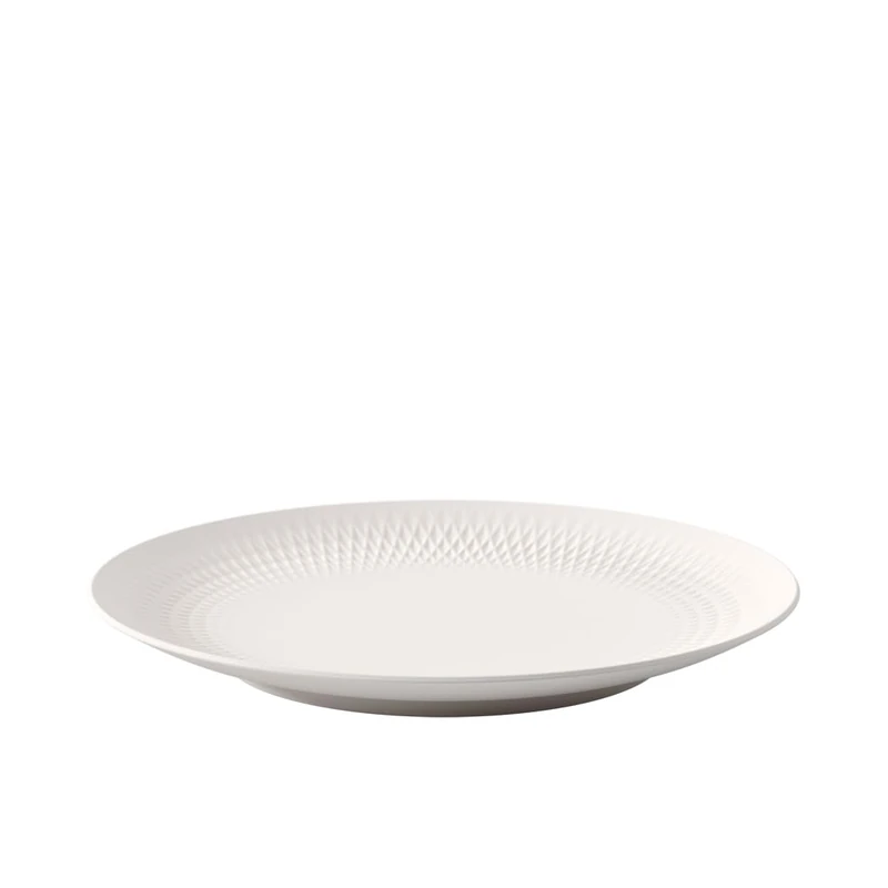 Villeroy & Boch - Manufacture Collier Blanc Centrepiece, Table Decoration for a Beautiful Spread, Premium Porcelain, Hand wash, White