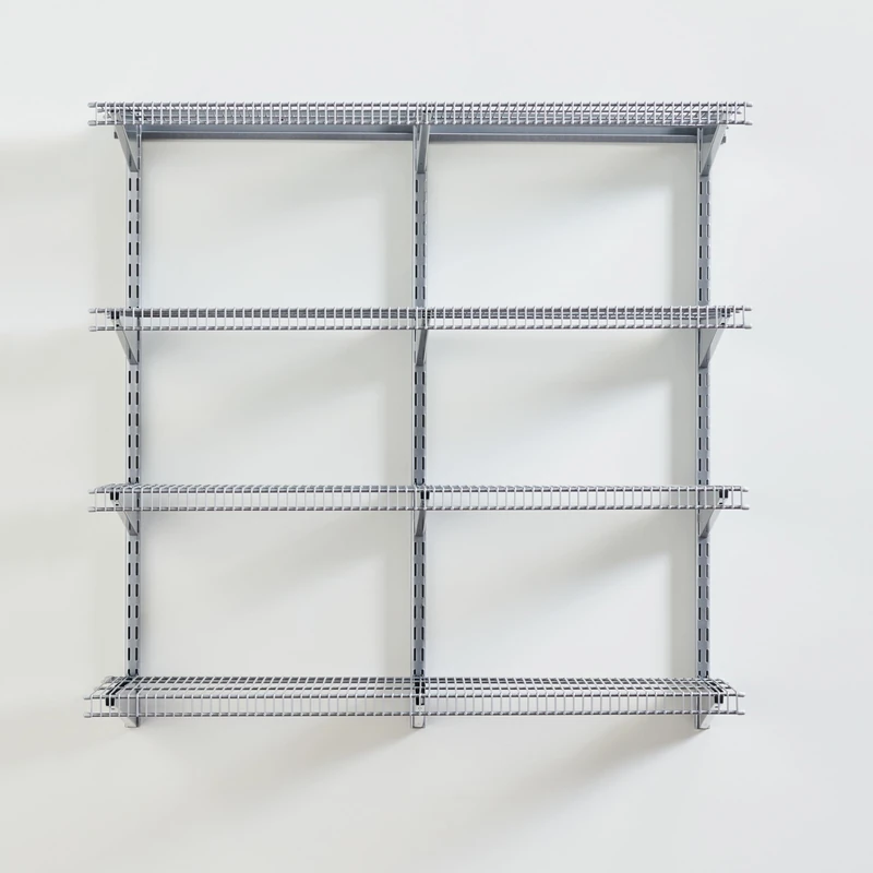 Rubbermaid 36" closet storage system, Silver