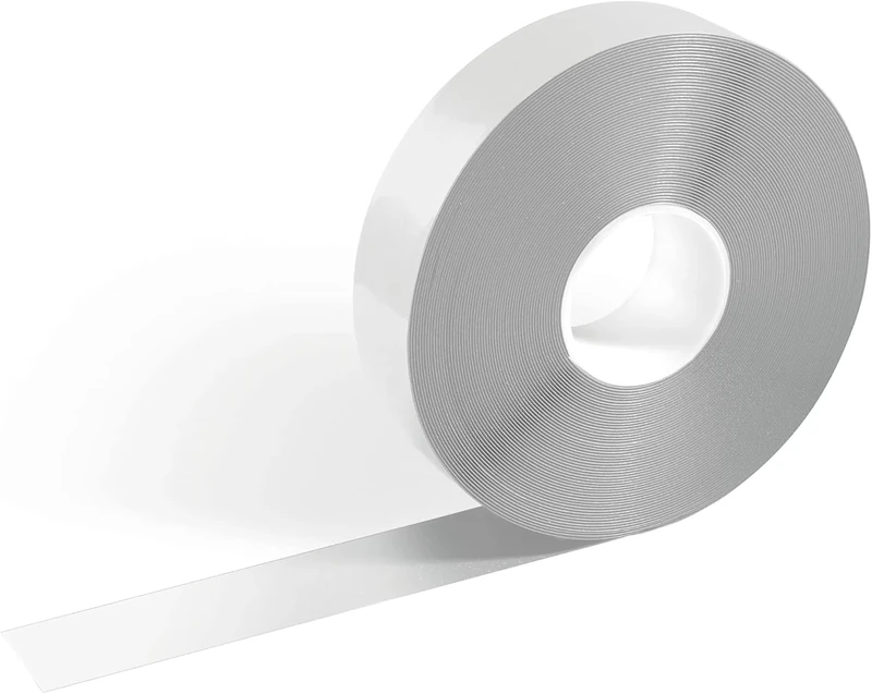 DURALINE STRONG Floor Marking Tape - Self-Adhesive & Anti-Slip Marking Tape - 30 Metre Roll - Perfect for Marking Safety Hazards in Warehouses - White
