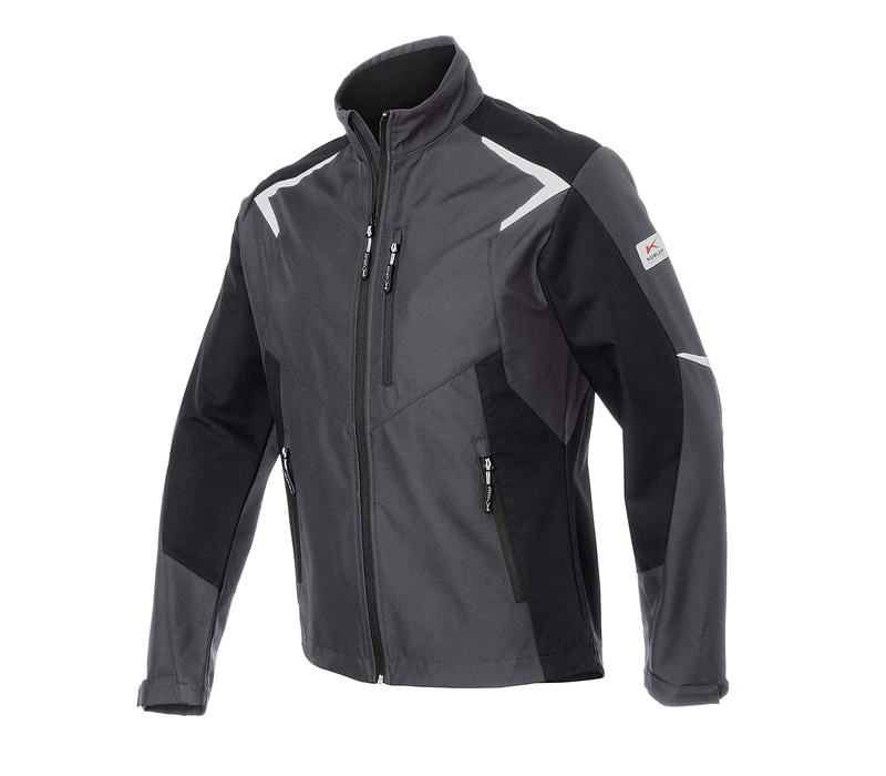 KÜBLER Workwear Men's Jacket, Anthracite/Black, L
