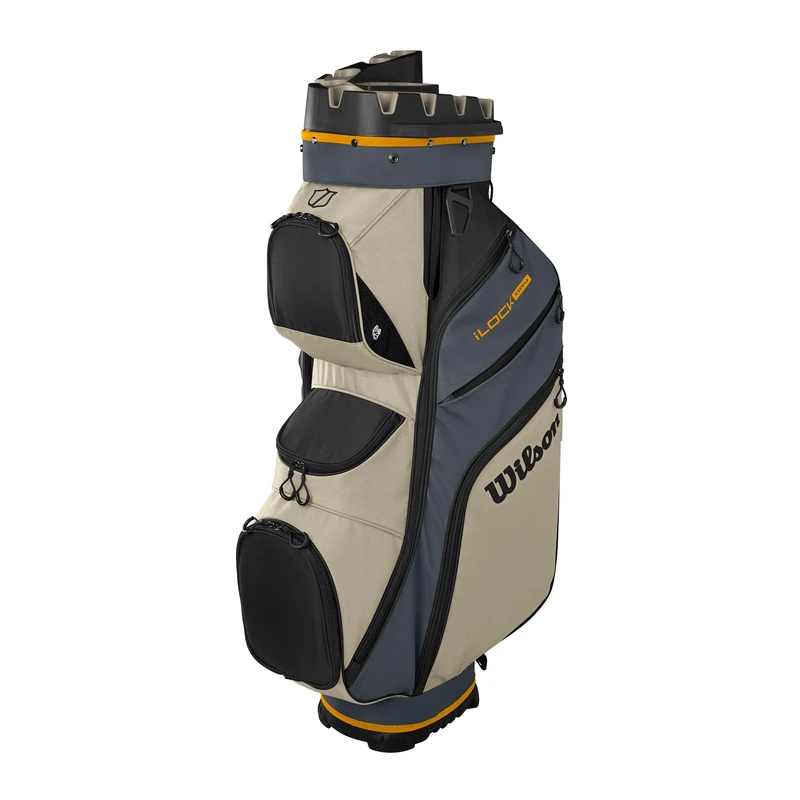 Wilson I-LOCK DRY CART BAG Grey, Khaki, Orange
