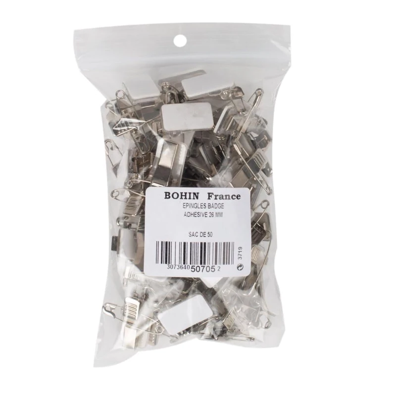 Bohin Badge PINS Mixte x50 26MM, One