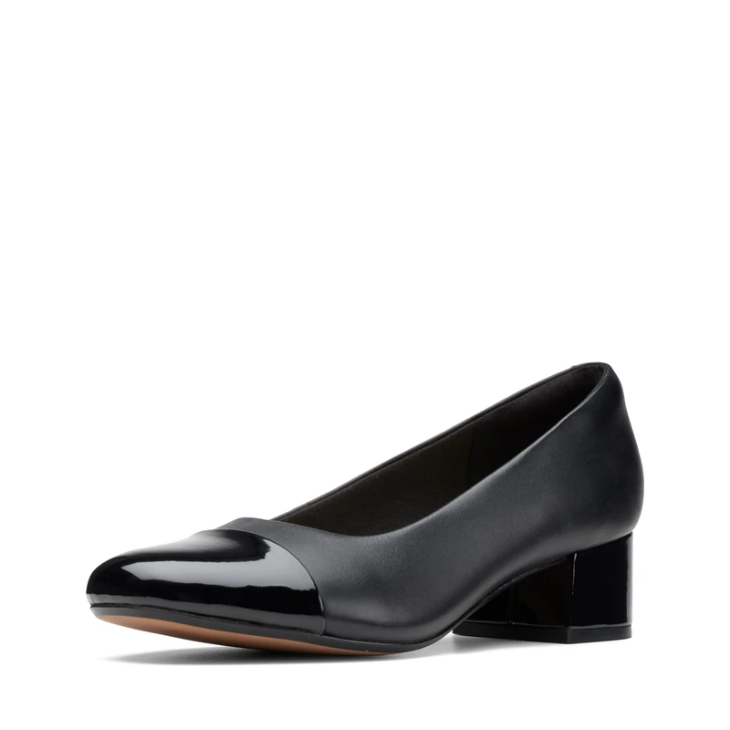 Clarks Women's Marilyn Sara Pump, Black Combi, 6.5 UK