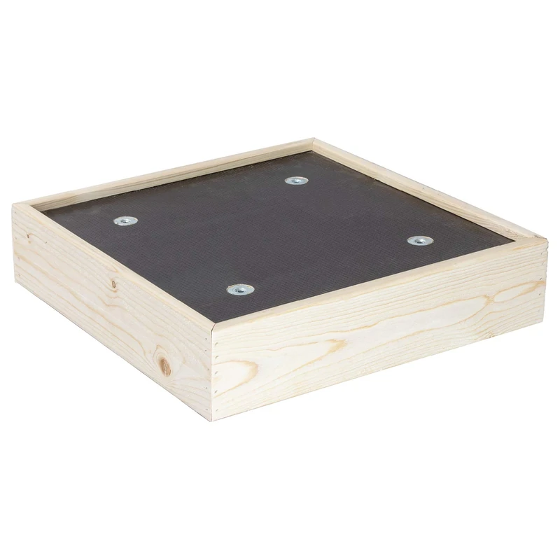 WAGNER Plant trolley MAXIGRIP 38 x 38 x 10 cm I Container trolley for indoor + outdoor I Flower Trolley made of FSC®-certificated wood I Load capacity 200 kg I Made in Germany - 20006001