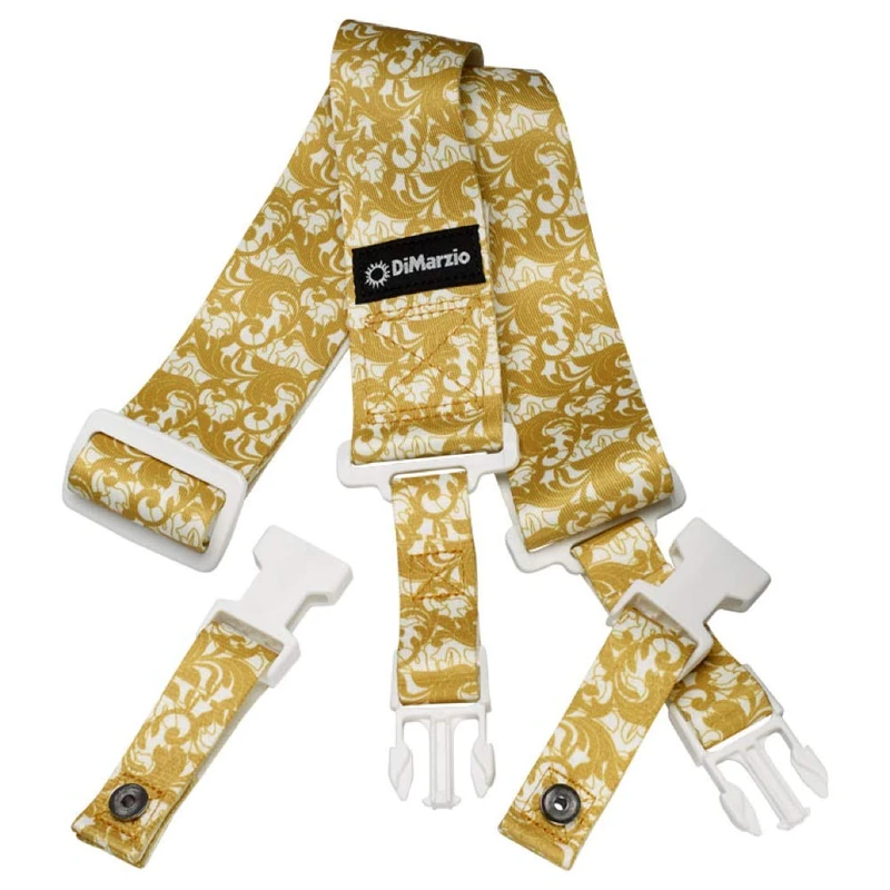 DiMarzio DD 2251 Steve Vai ClipLock Utopia White & Gold - Image 1