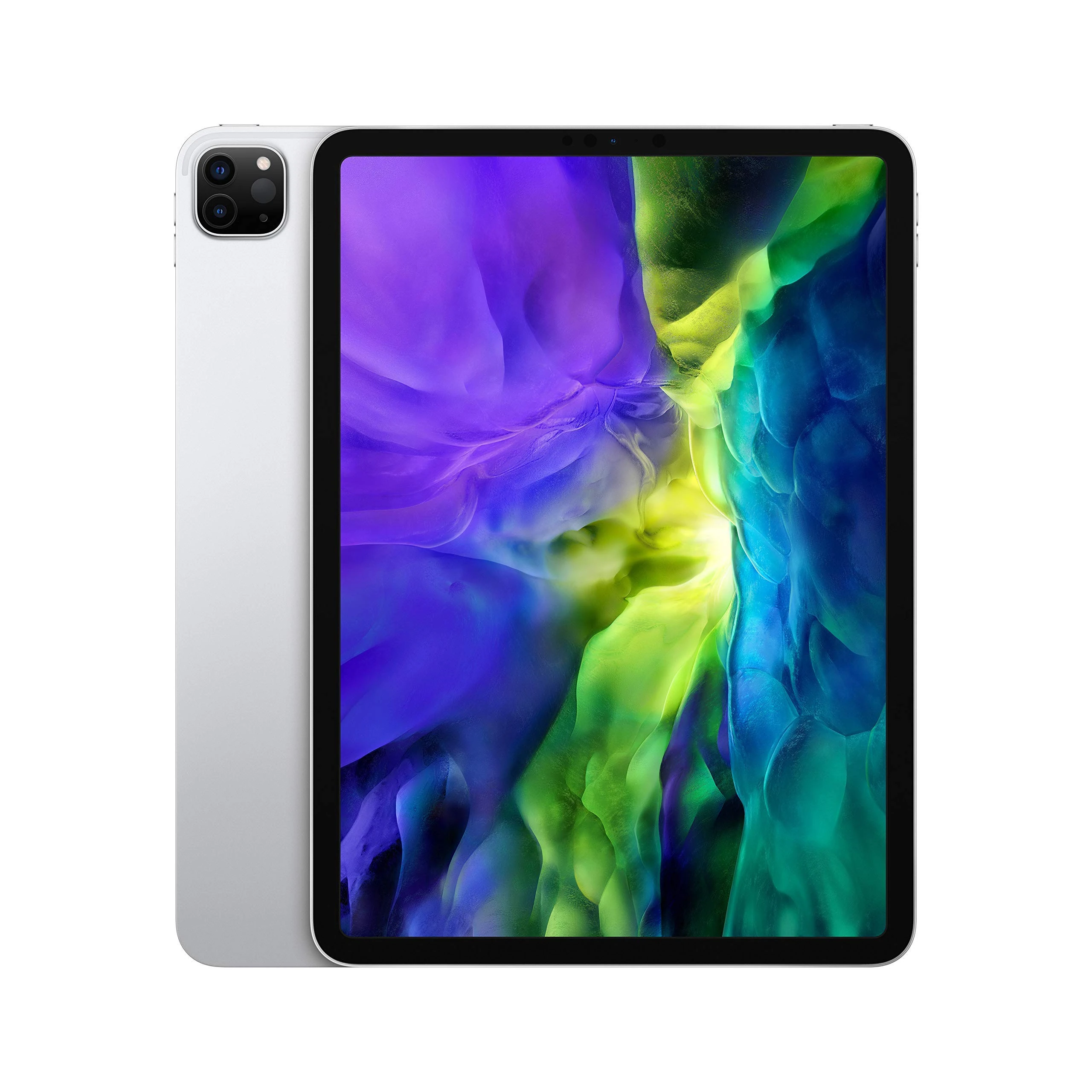 2020 Apple iPad Pro (11-inch, Wi-Fi, 128GB) Silver (Renewed)