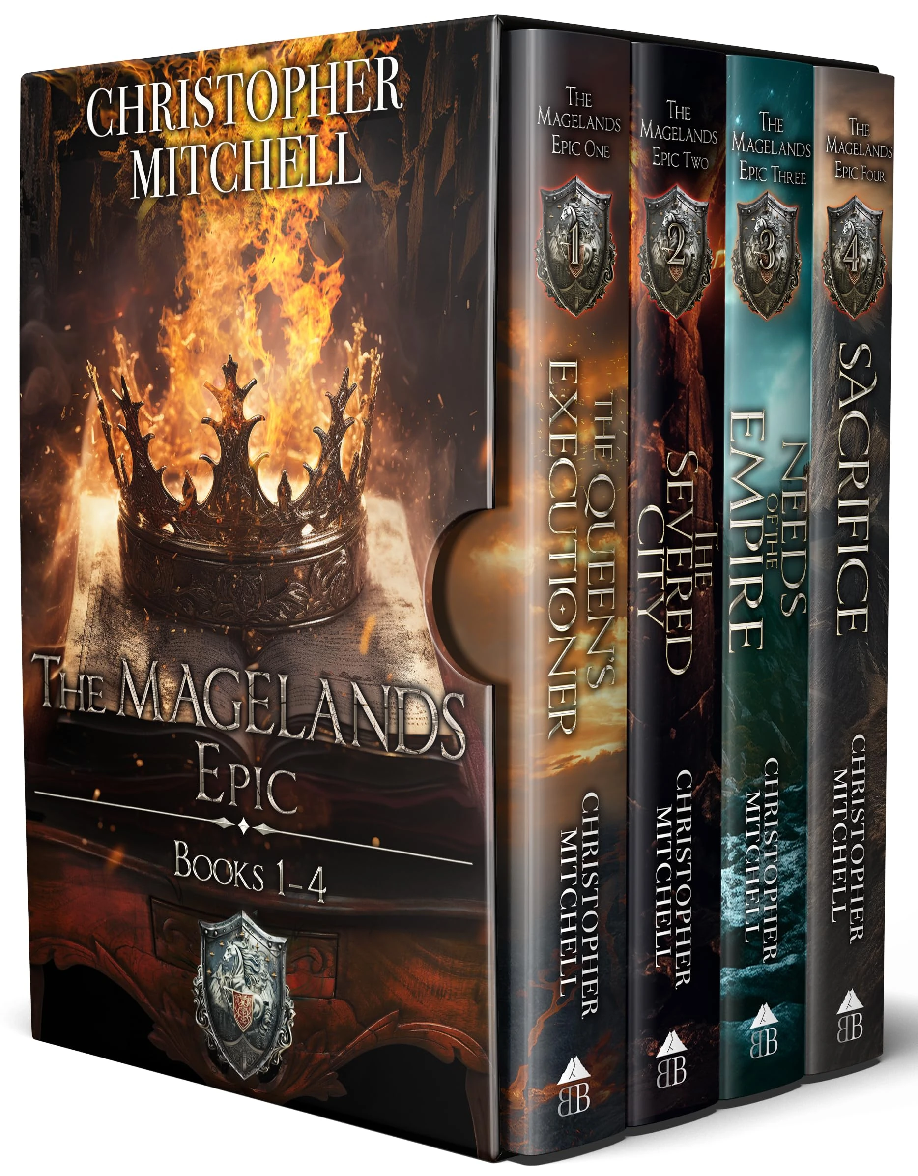 The Magelands Epic (Books 1-4) An epic fantasy series (Magelands Box Set Book 1)