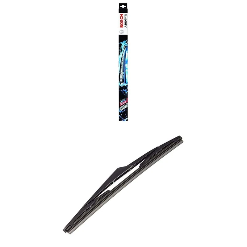 Bosch Wiper Blade Aerotwin A965S, Length: 700mm/600mm – set of front wiper blades + Bosch Wiper Blade Rear H304, Length: 300mm – rear wiper blade