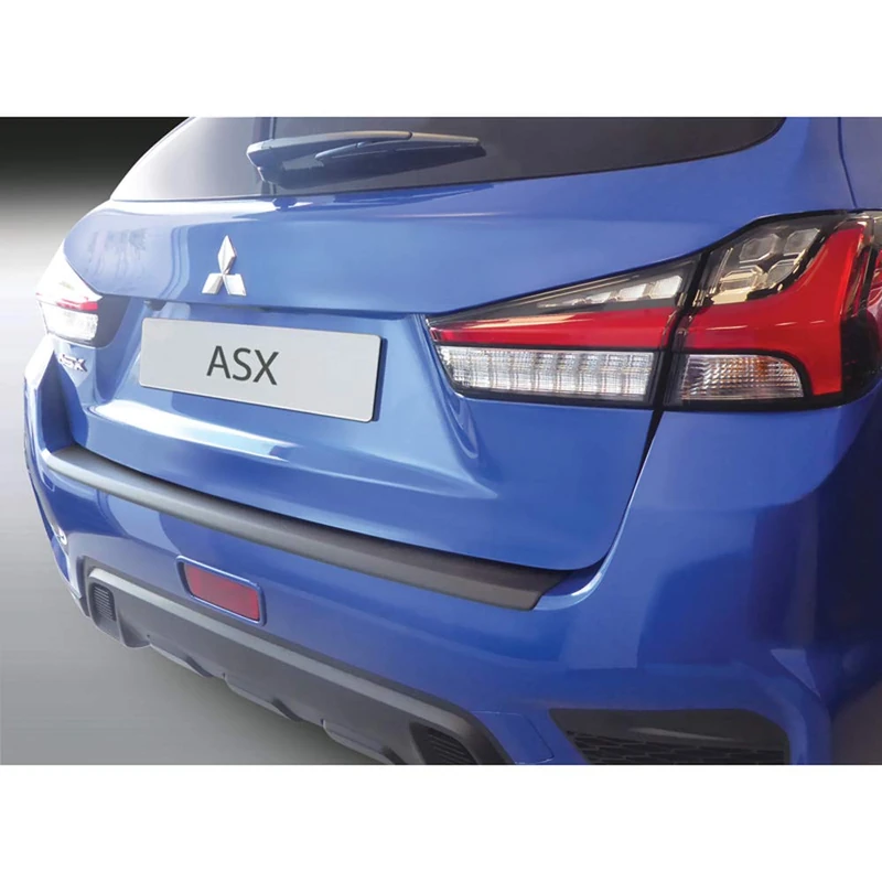 RGM ABS Rear bumper protector compatible with Mitsubishi ASX Facelift 10/2019- Black