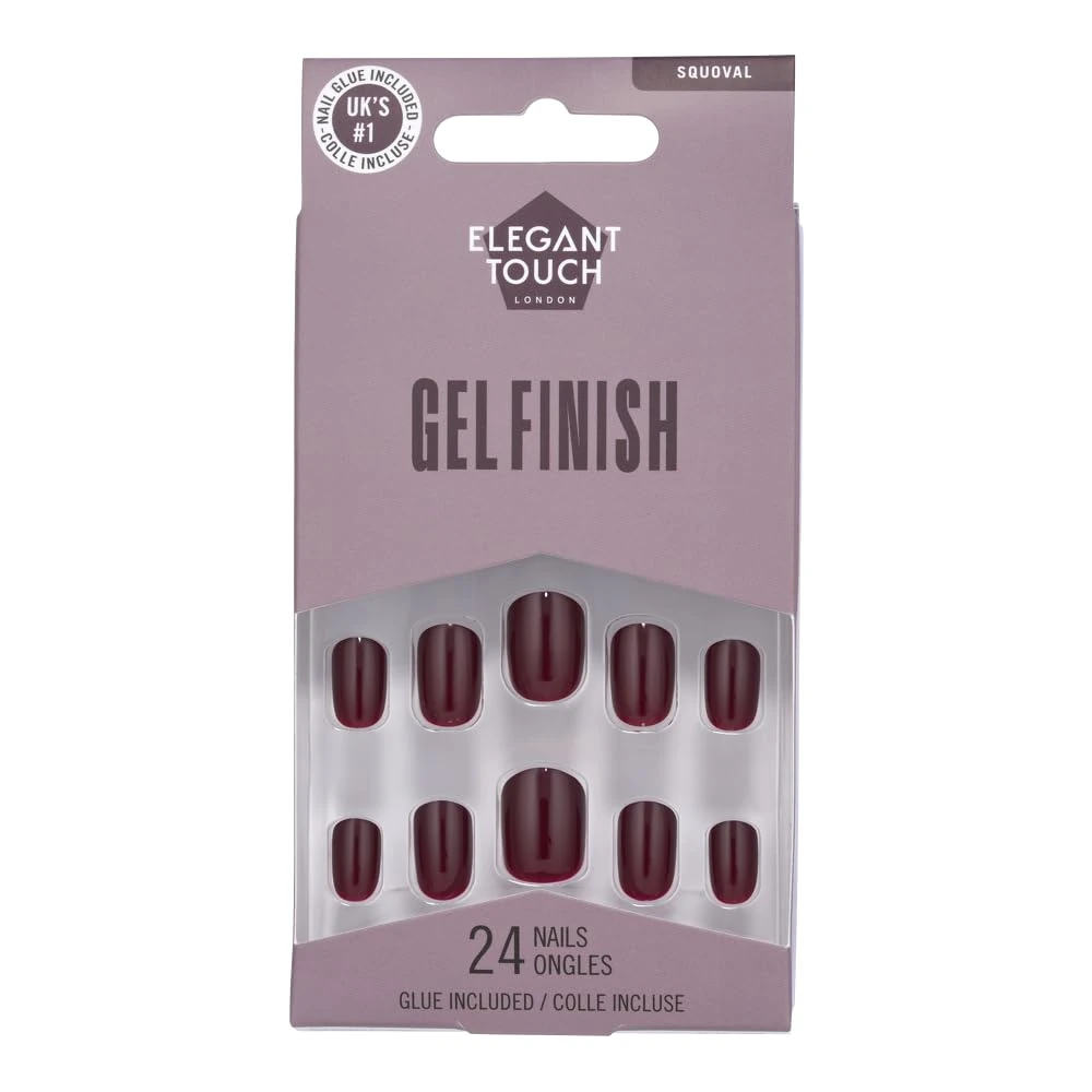 Elegant Touch Core Colour Nails Perfect Plum