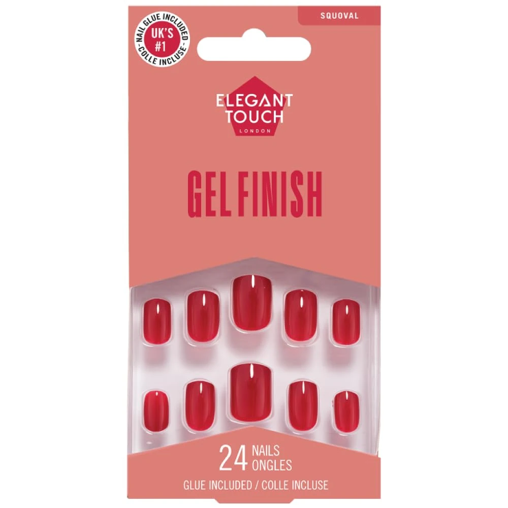Elegant Touch Gel Finish Rich Red