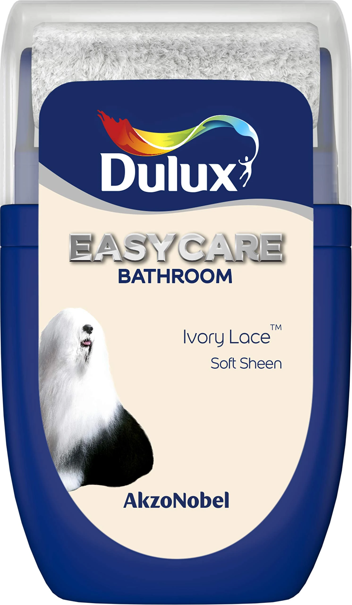 Dulux 5268306 Easycare Bathroom Tester Paint, Ivory Lace, 30 Millliliters