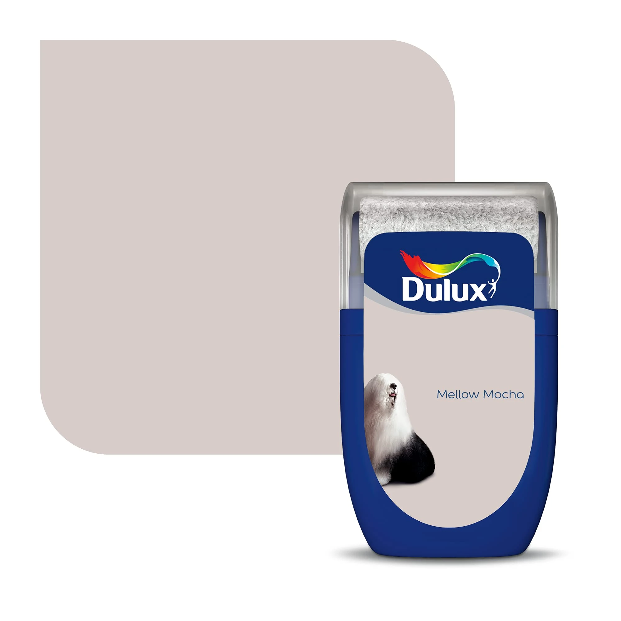 Dulux Walls & Ceilings Tester Paint, Mellow Mocha, 30 ml