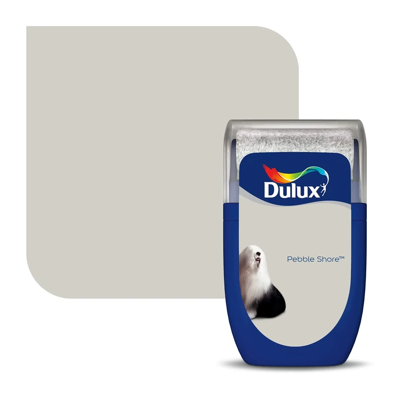 Dulux Pebble Shore Tester Paint 30ml - Quick Matt Finish