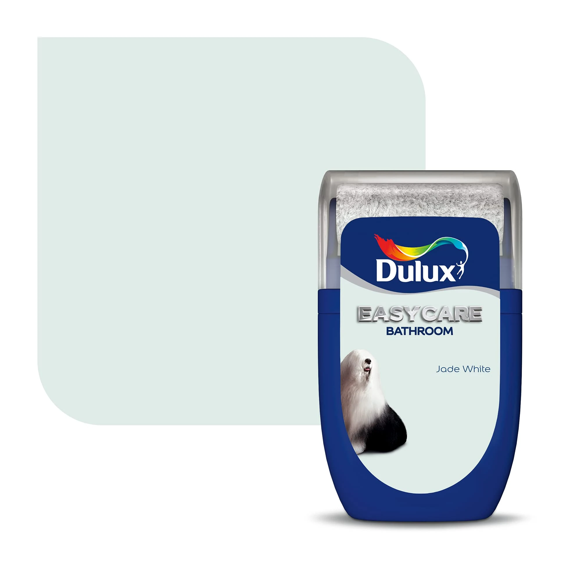 Dulux 5268288 Easycare Bathroom Tester Paint, Jade White, 30 Millilitres