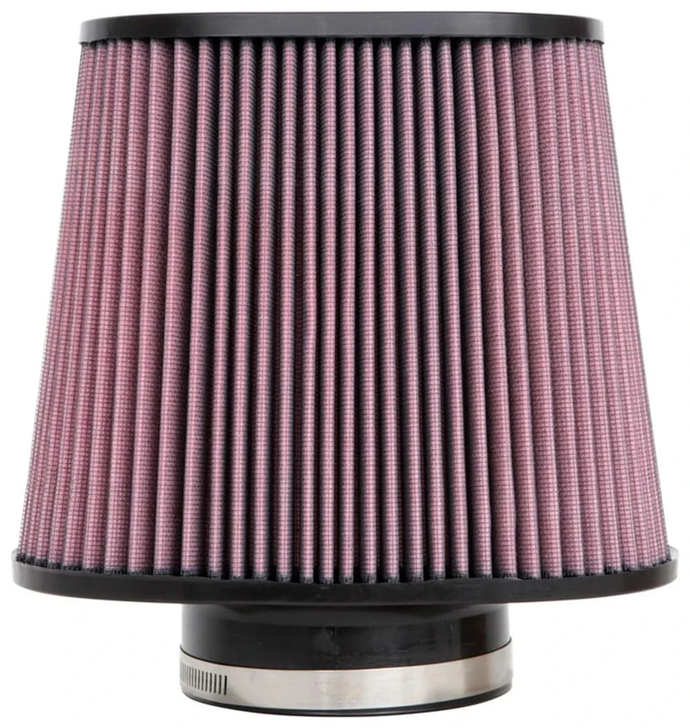 K&N Universal Clamp-On Air Intake Filter: High Performance, Premium, Washable, Replacement Filter: Flange Diameter: 4 In, Filter Height: 7.5 In, Flange Length: 1.5 In, Shape: Oval Tapered, RE-1040