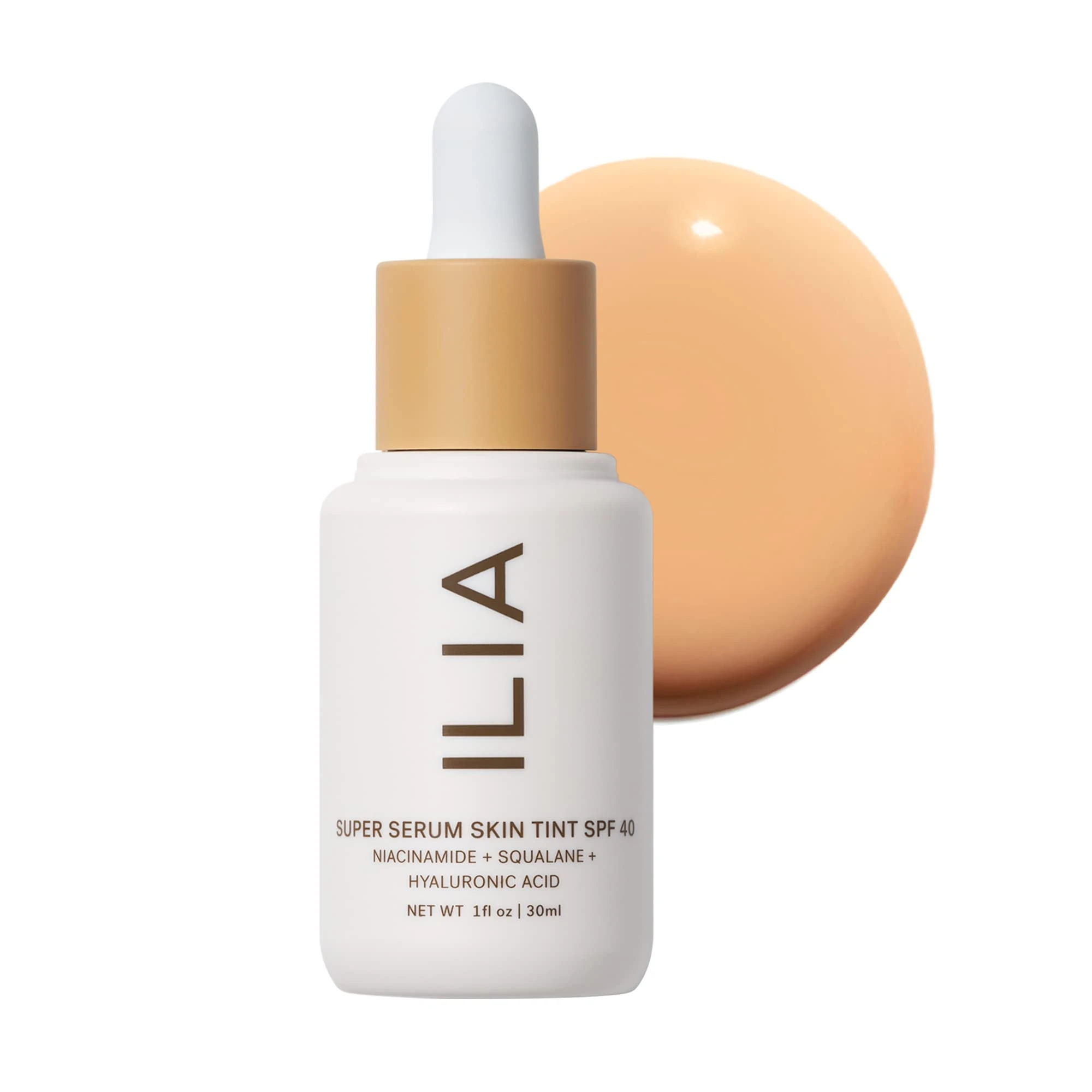 ILIA Beauty Super Serum Skin Tint Foundation SPF 40 - ST6 Ora For Women 1 oz Foundation