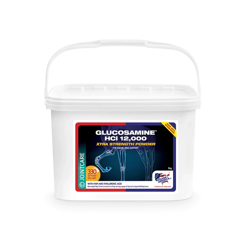 Equine America Glucosamine HCI 12000 | Premium Ready To Use Horse & Pony Supplement | Support For Joints & Mobility | 5kg
