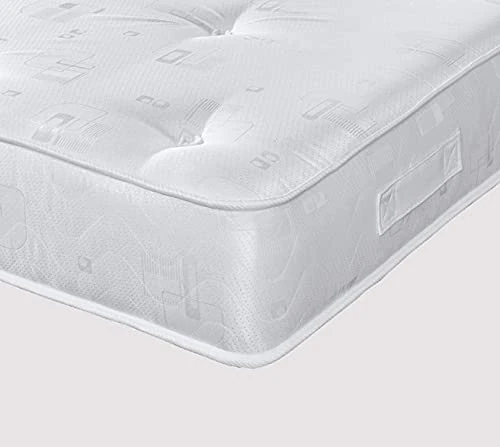 eXtreme comfort ltd The Harmony Superior, Extra Plush 3ft UK Single Spring Mattress. Hand Tufted, Deep Filled, Extra Soft Sprung Double Mattress (3ft x 6ft3, 90cm x 190cm)