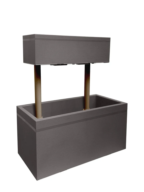 Poetic Vertical Plant Space, 75cm x 85cm, Taupe