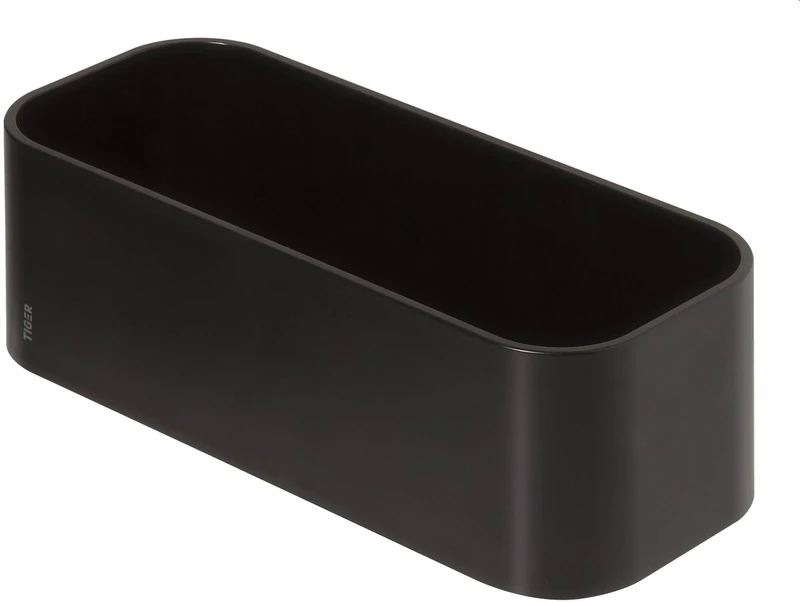 Tiger 2-Store Wall Tray/Shower Basket, ABS, Black