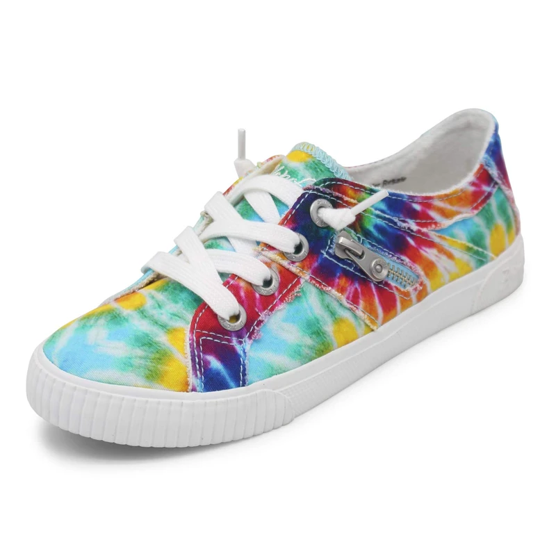 Blowfish Malibu Women's Fruit Sneaker, Rainbow Tie Dye, 6 UK