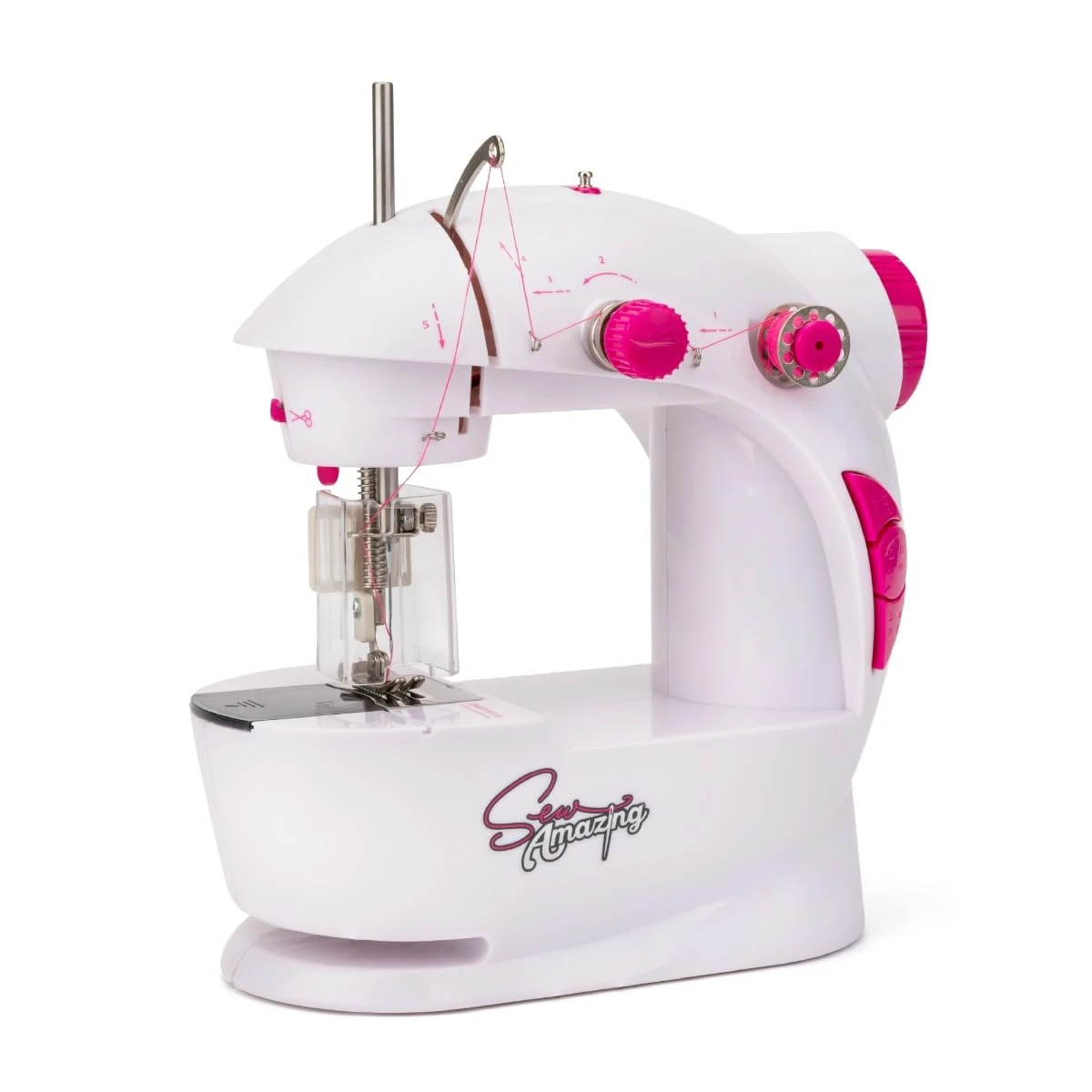 Sew Amazing Station, Sewing Machine STEAM Toy, Educational Complete Set for Beginners Girls and Kids (Sewing Station Previous)