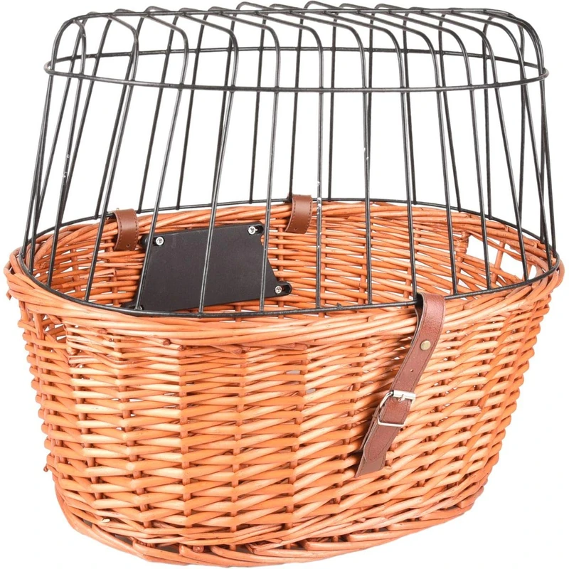 Flamingo BICYCLE BASKET HANDLEBAR CLICK CANNA BROWN 46,5x37,5x40,5CM