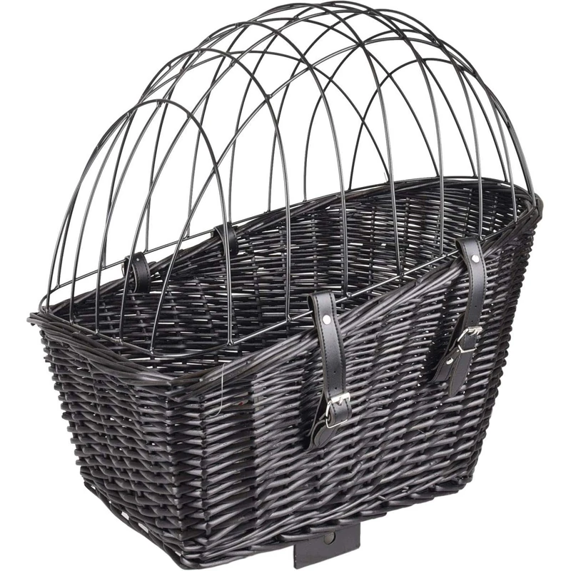 Flamingo BICYCLE BASKET BICYCLE RACK LINEA BLACK 55x35x51,5CM