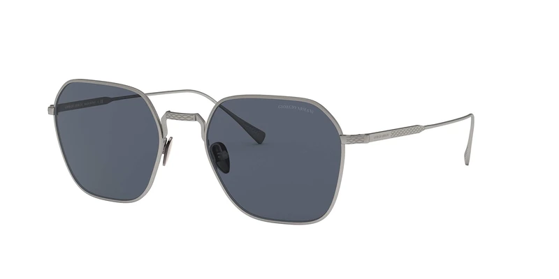 Armani Men's 0AR6104 Sunglasses, Gris, 53