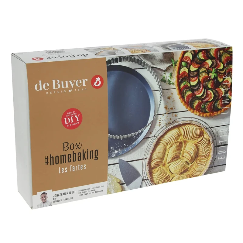 DE BUYER Box #HOMEBAKING TARTES