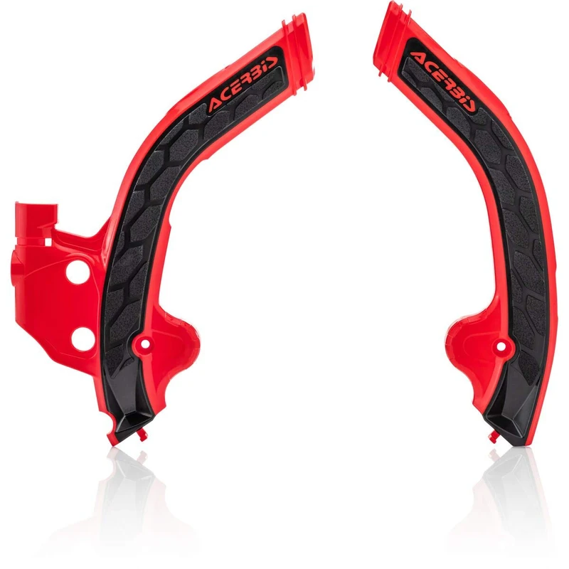 Acerbis X-Grip Frame Guard - Red/Black (2801941018)
